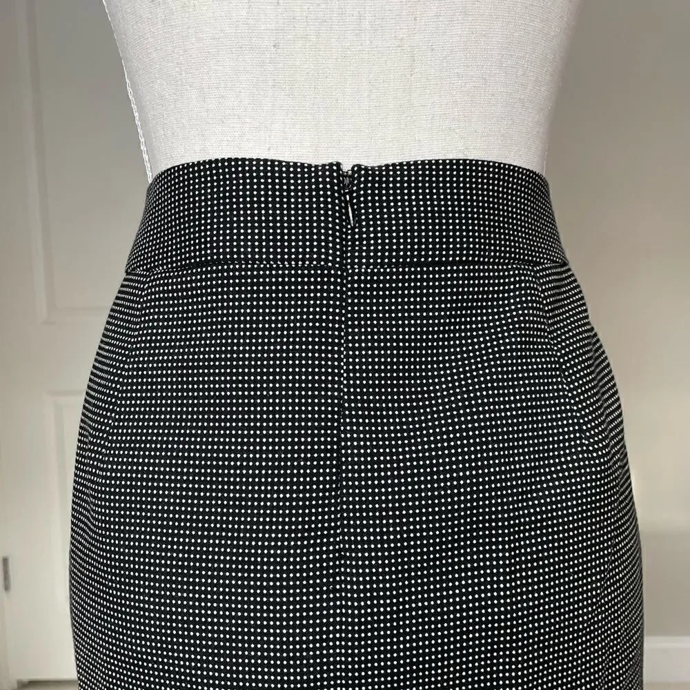 Banana Republic Micro-dot Bow Front Pencil Skirt - Picture 6 of 10